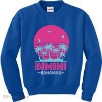 Bihimi Bahamas Souvenir Vacation Travel Reminder Great Gift Kids Sweatshirt thumb 0