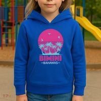 Bihimi Bahamas Souvenir Vacation Travel Reminder Great Gift Kids Hoodie thumb 3