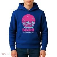 Bihimi Bahamas Souvenir Vacation Travel Reminder Great Gift Kids Hoodie thumb 4