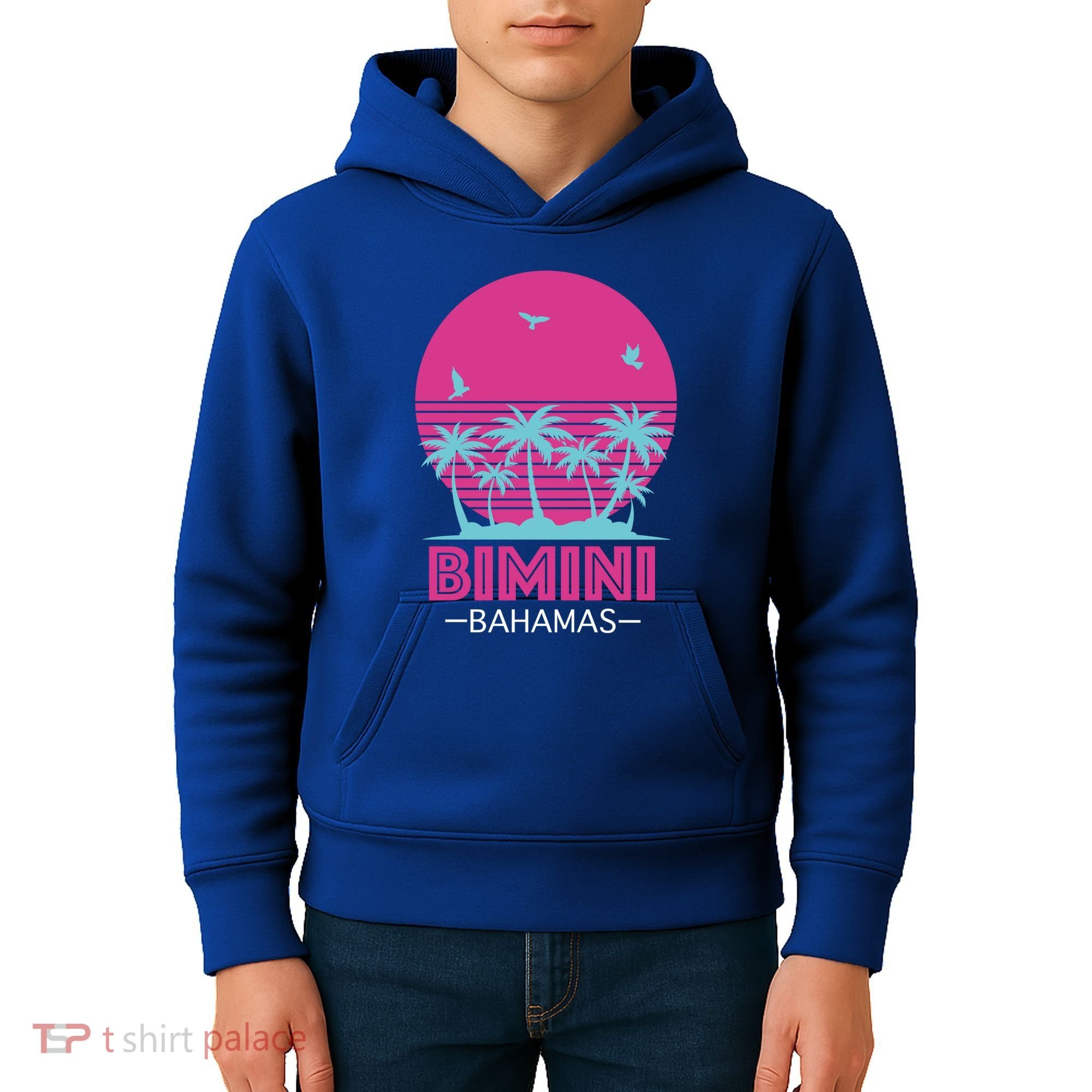 Bihimi Bahamas Souvenir Vacation Travel Reminder Great Gift Kids Hoodie