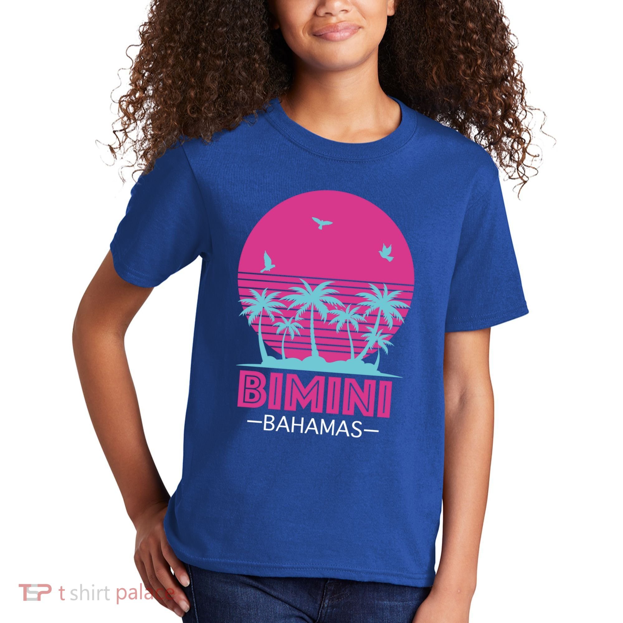 Bihimi Bahamas Souvenir Vacation Travel Reminder Great Gift Kids T-Shirt