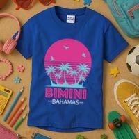 Bihimi Bahamas Souvenir Vacation Travel Reminder Great Gift Kids T-Shirt thumb 3