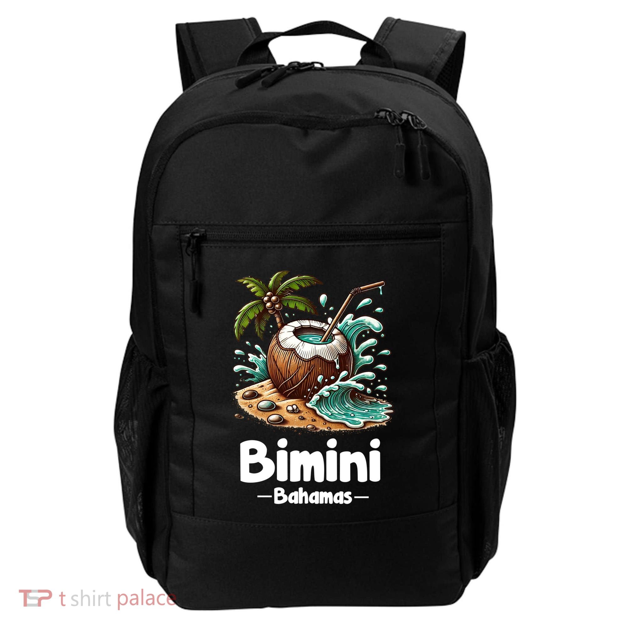 Bihimi Bahamas Souvenir Vacation Travel Reminder Gift Backpack