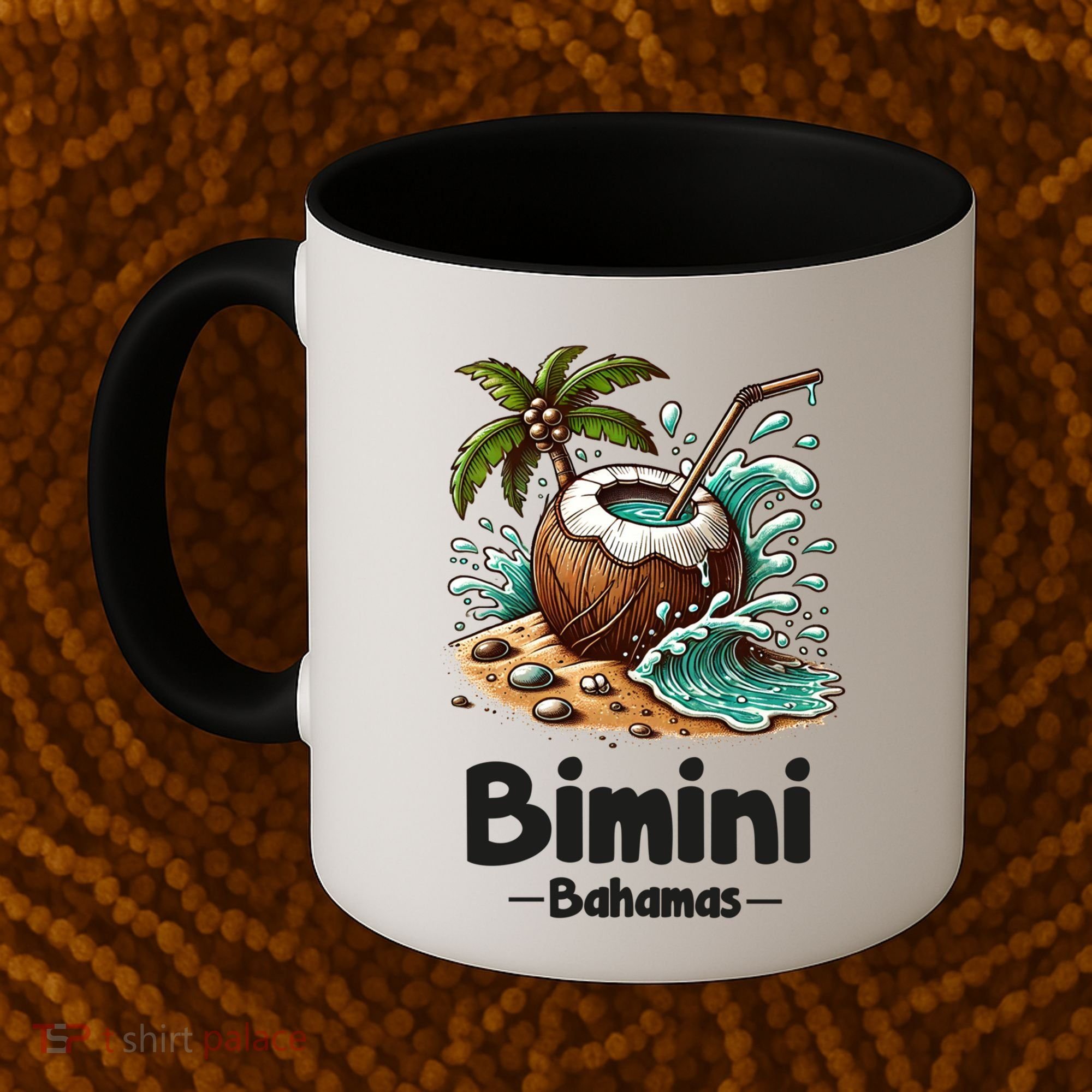 Bihimi Bahamas Souvenir Vacation Travel Reminder Gift Coffee Mug