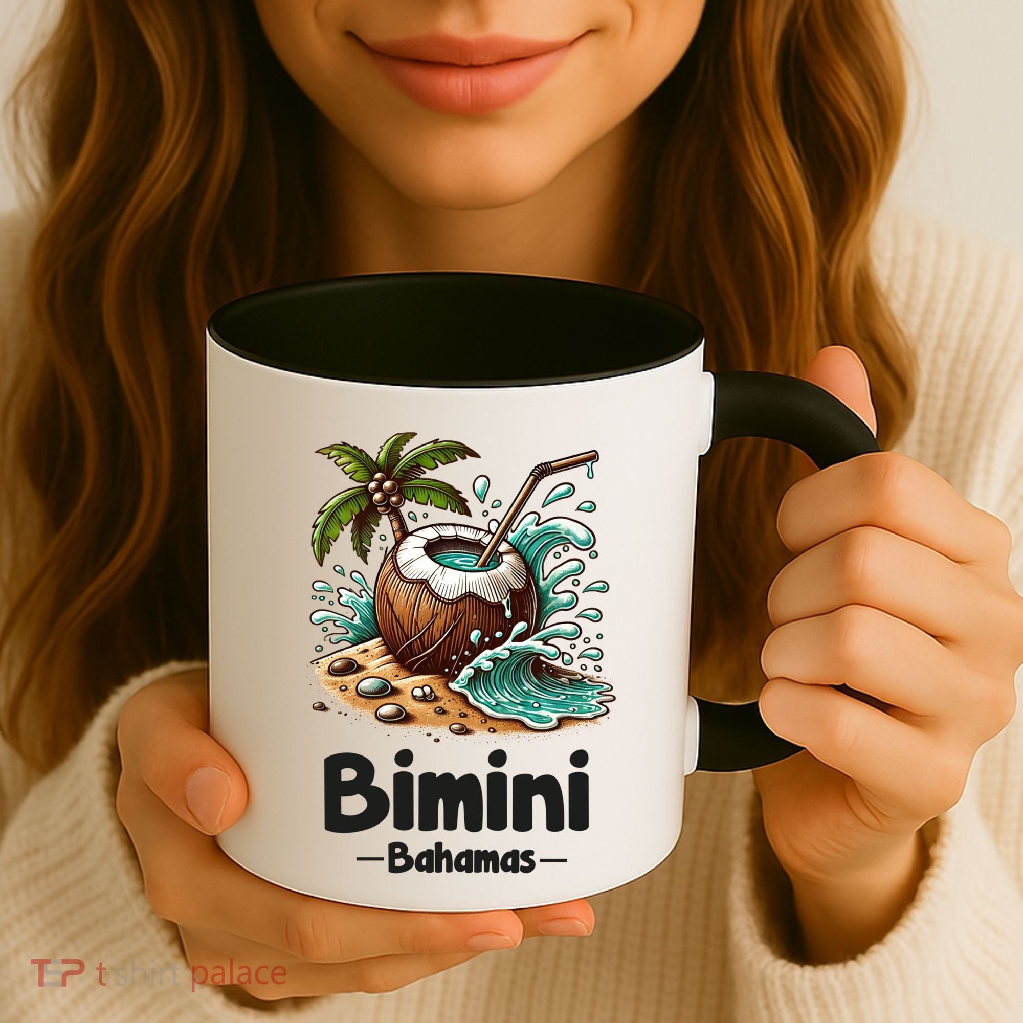 Bihimi Bahamas Souvenir Vacation Travel Reminder Gift Coffee Mug