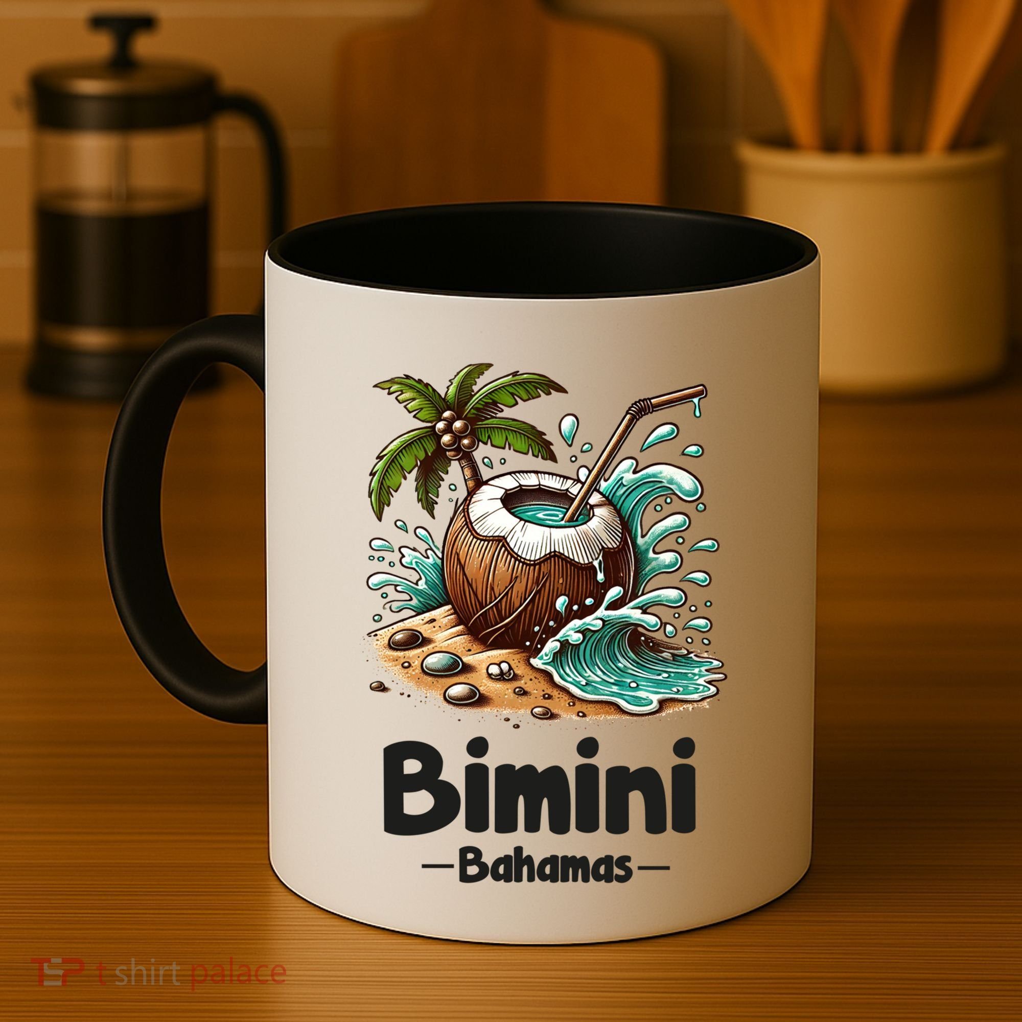 Bihimi Bahamas Souvenir Vacation Travel Reminder Gift Coffee Mug