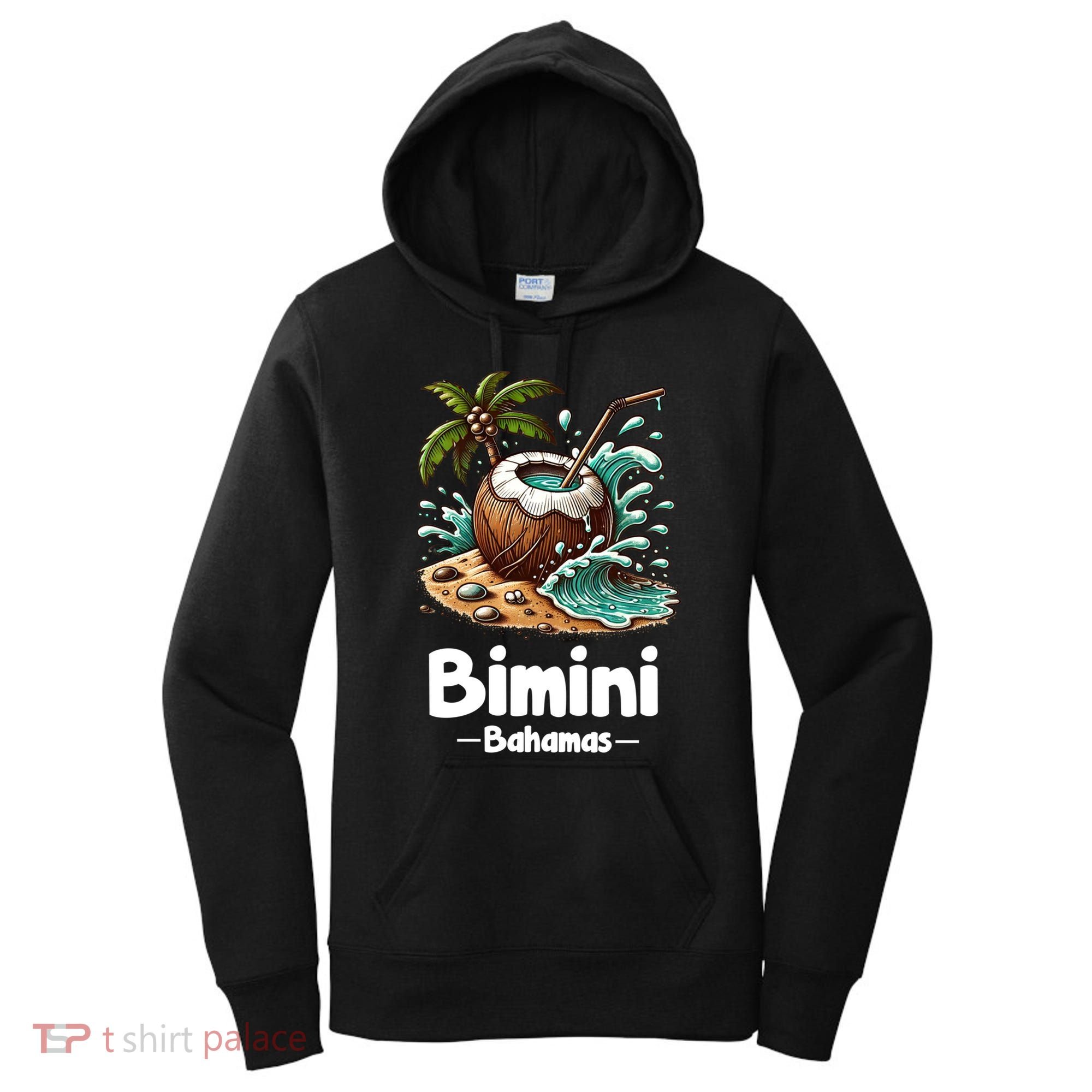 Bihimi Bahamas Souvenir Vacation Travel Reminder Gift Women's Hoodie