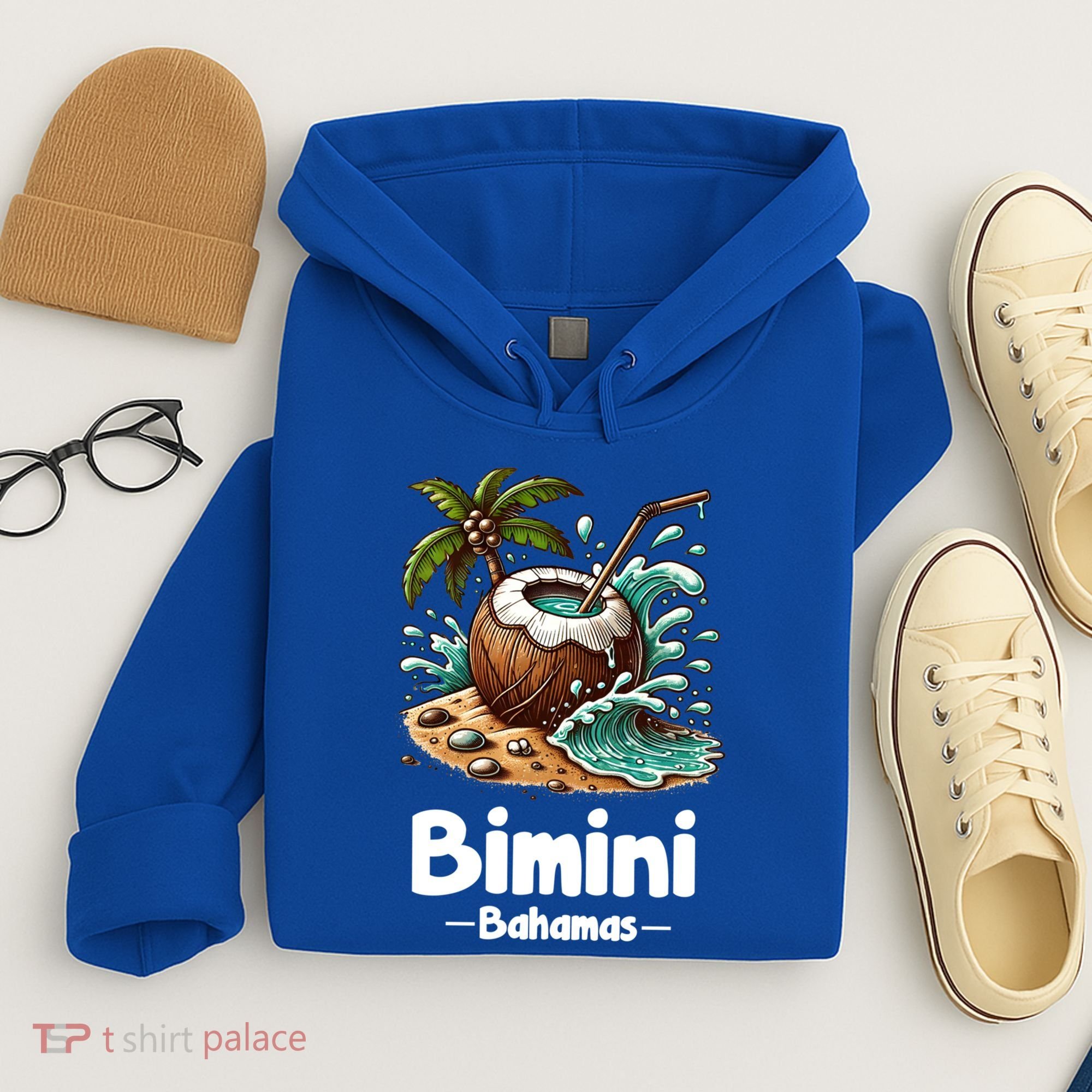 Bihimi Bahamas Souvenir Vacation Travel Reminder Gift Hoodie
