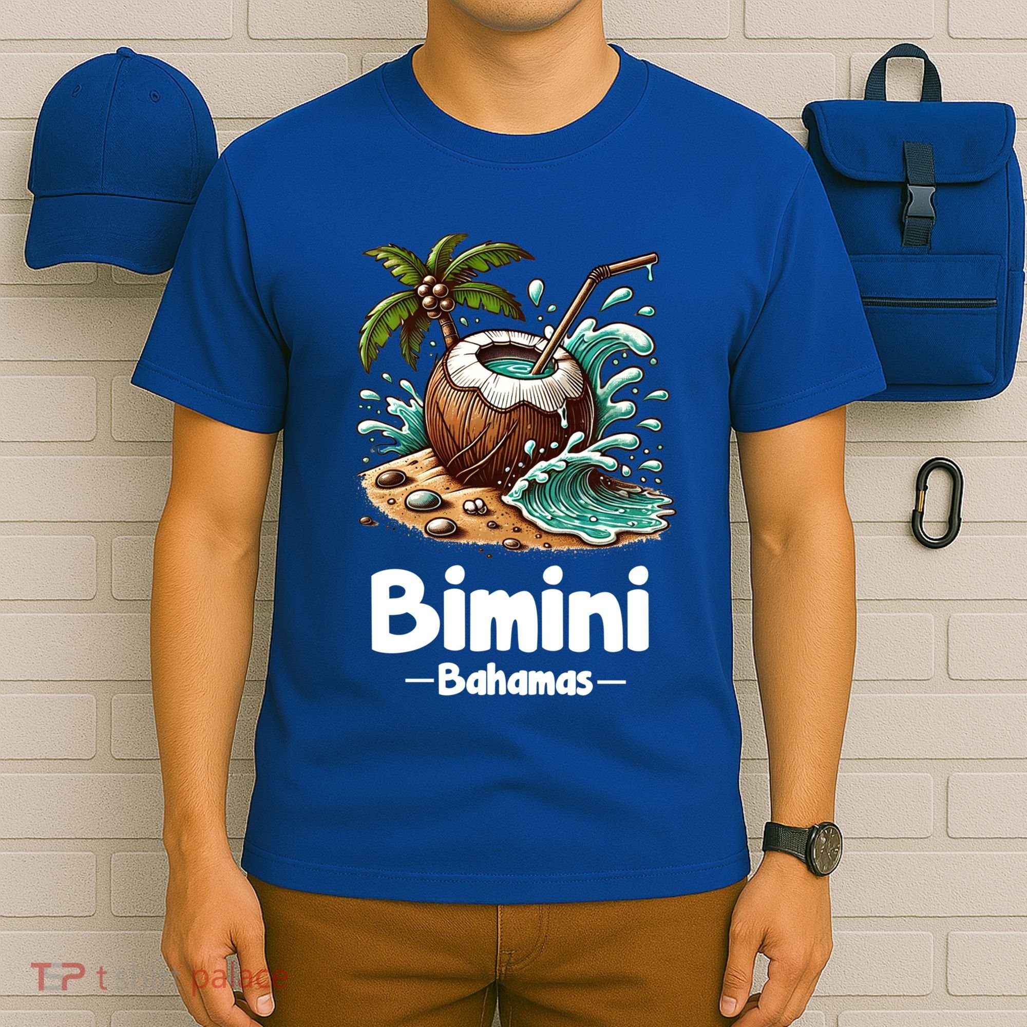 Bihimi Bahamas Souvenir Vacation Travel Reminder Gift T-Shirt
