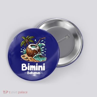 Bihimi Bahamas Souvenir Vacation Travel Reminder Gift Button