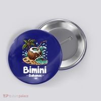 Bihimi Bahamas Souvenir Vacation Travel Reminder Gift Button thumb 0