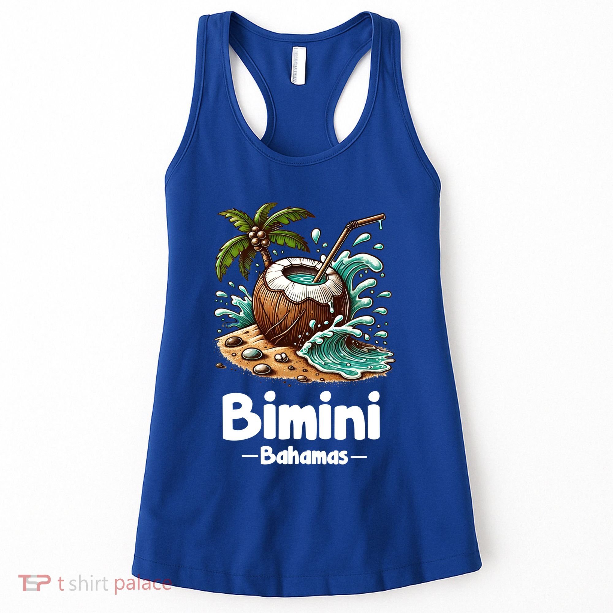 Bihimi Bahamas Souvenir Vacation Travel Reminder Gift Women's Tank Top