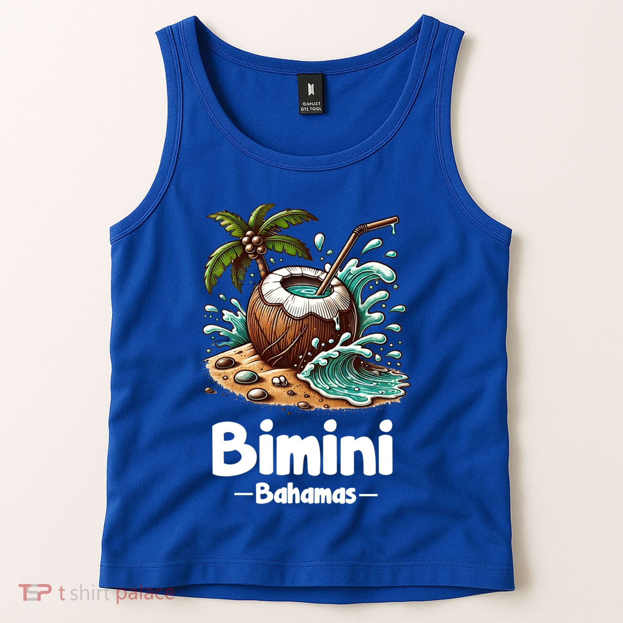 Bihimi Bahamas Souvenir Vacation Travel Reminder Gift Tank Top