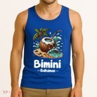 Bihimi Bahamas Souvenir Vacation Travel Reminder Gift Tank Top thumb 3