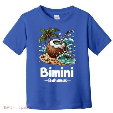 Bihimi Bahamas Souvenir Vacation Travel Reminder Gift Toddler T-Shirt