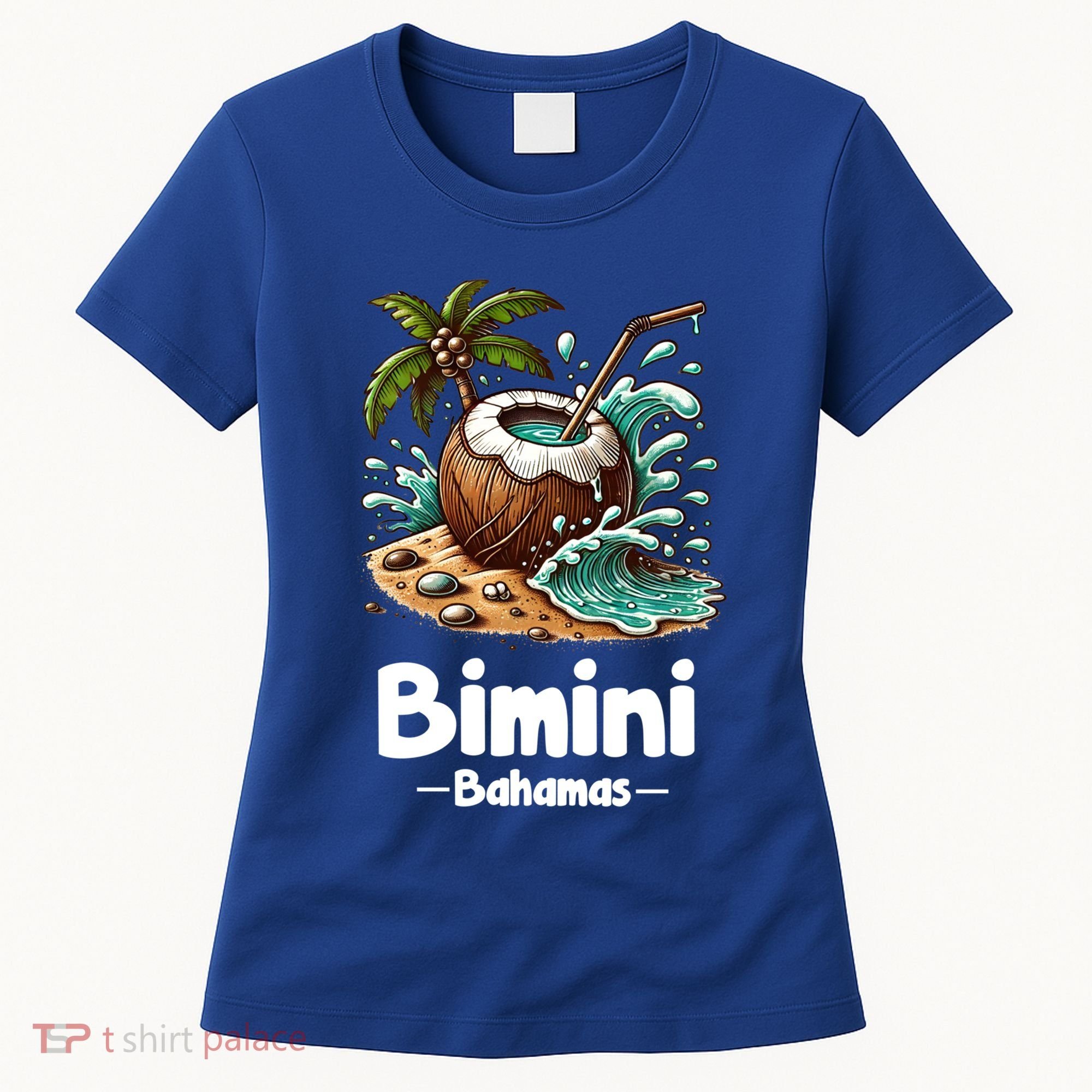 Bihimi Bahamas Souvenir Vacation Travel Reminder Gift Women's T-Shirt