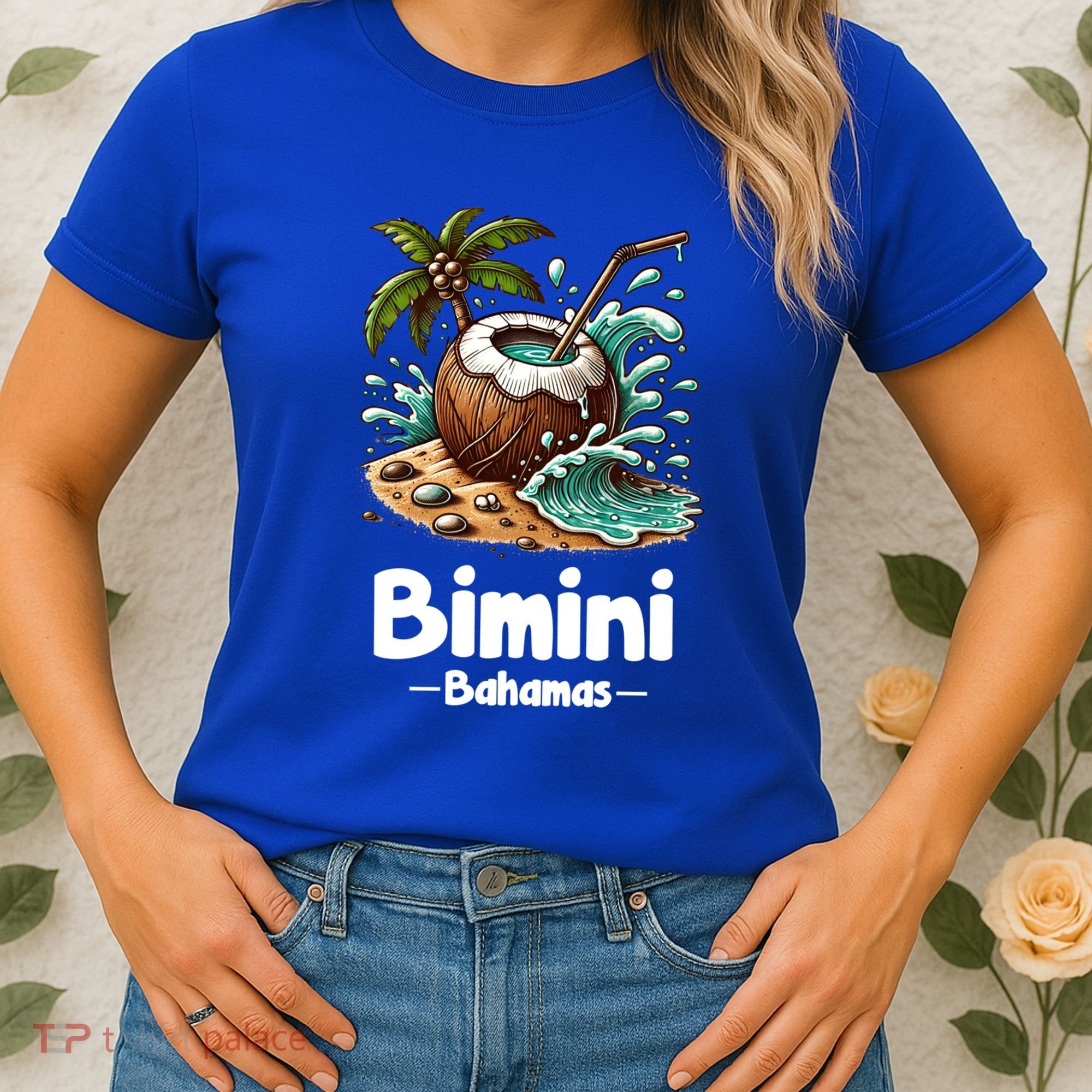 Bihimi Bahamas Souvenir Vacation Travel Reminder Gift Women's T-Shirt