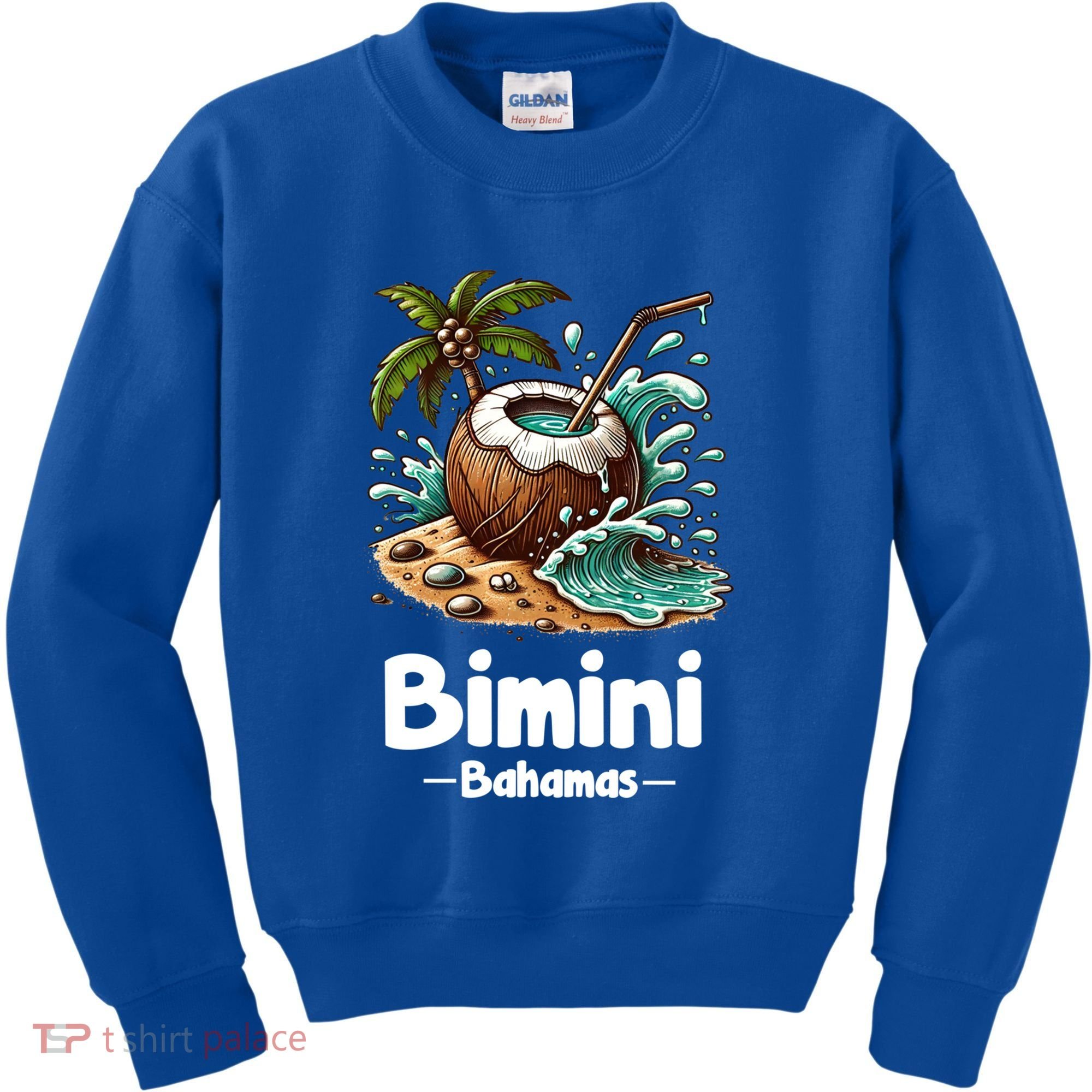 Bihimi Bahamas Souvenir Vacation Travel Reminder Gift Kids Sweatshirt