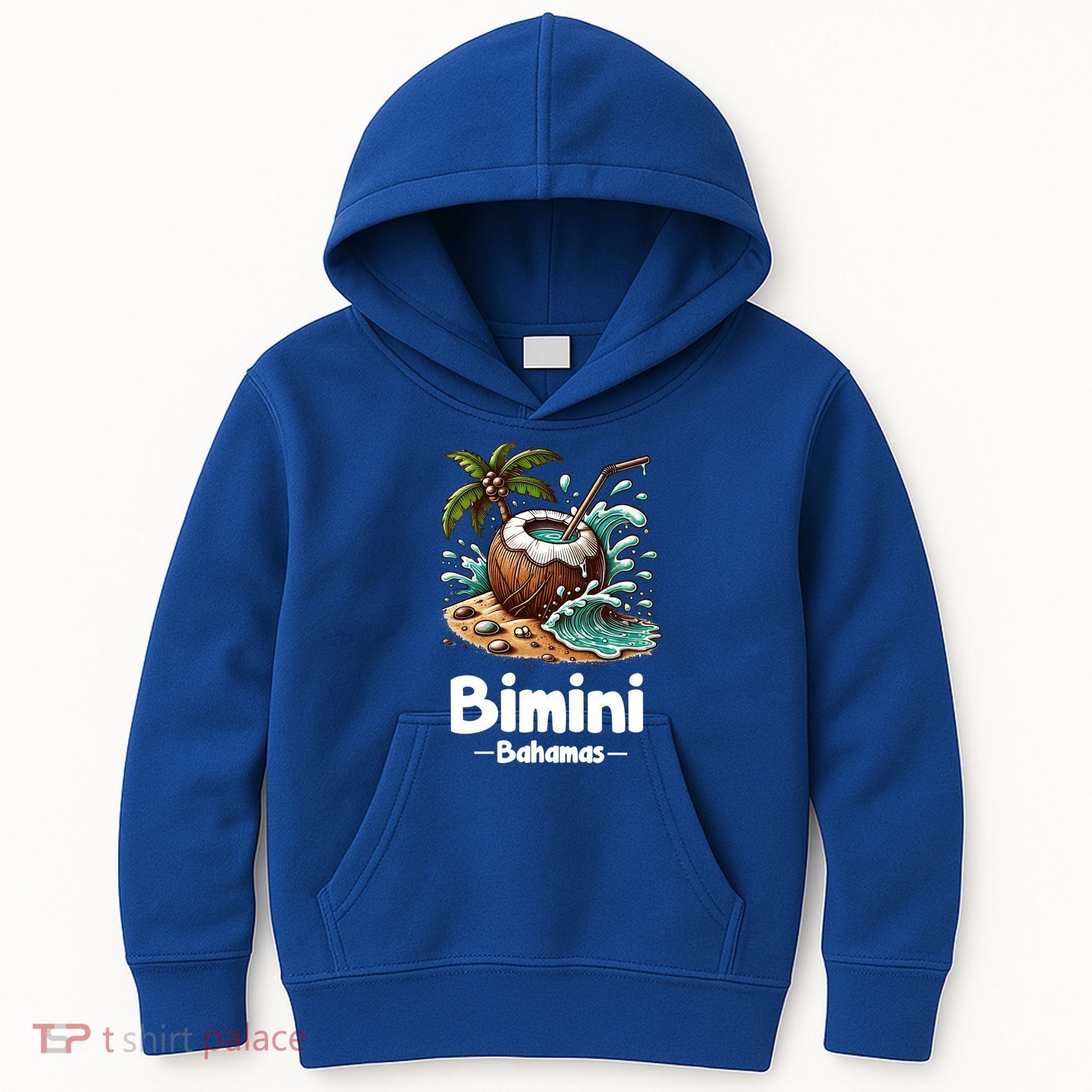 Bihimi Bahamas Souvenir Vacation Travel Reminder Gift Kids Hoodie