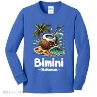 Bihimi Bahamas Souvenir Vacation Travel Reminder Gift Kids Long Sleeve Shirt thumb 0