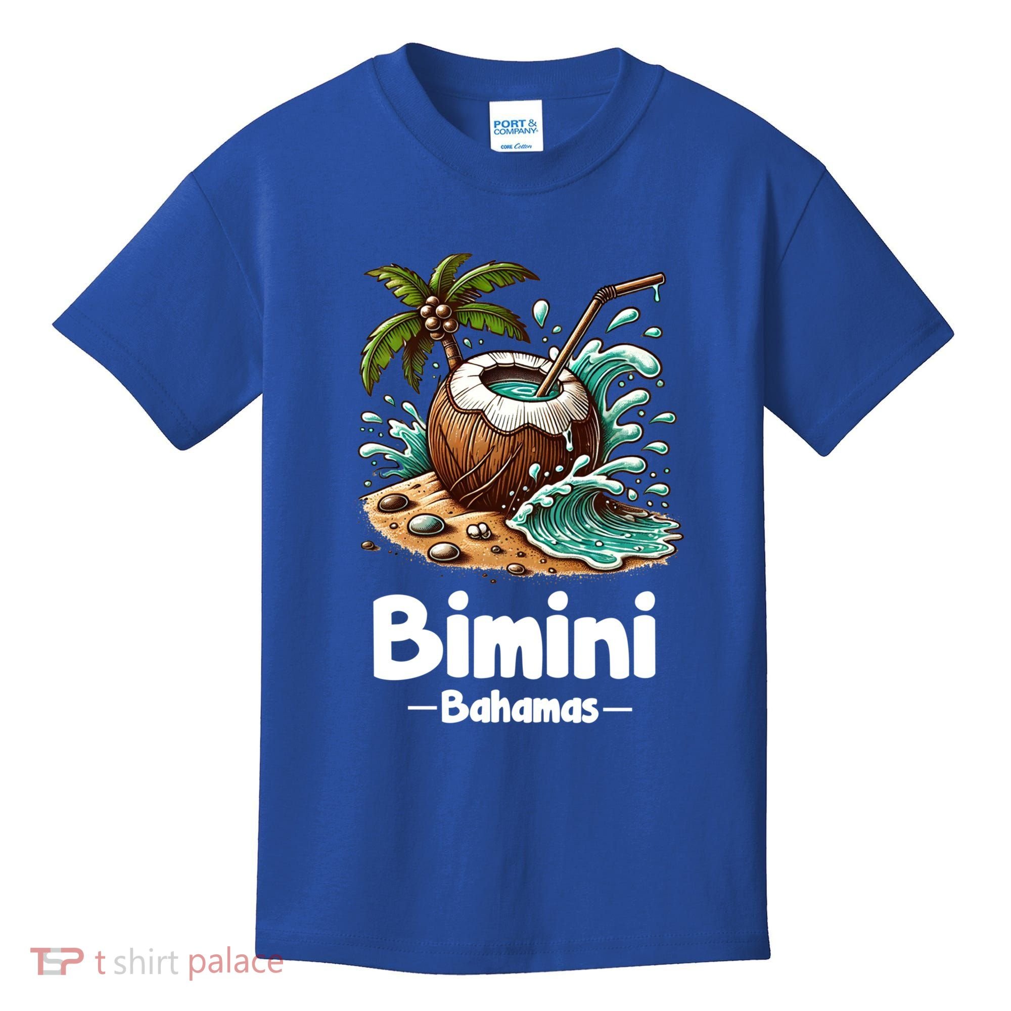Bihimi Bahamas Souvenir Vacation Travel Reminder Gift Kids T-Shirt