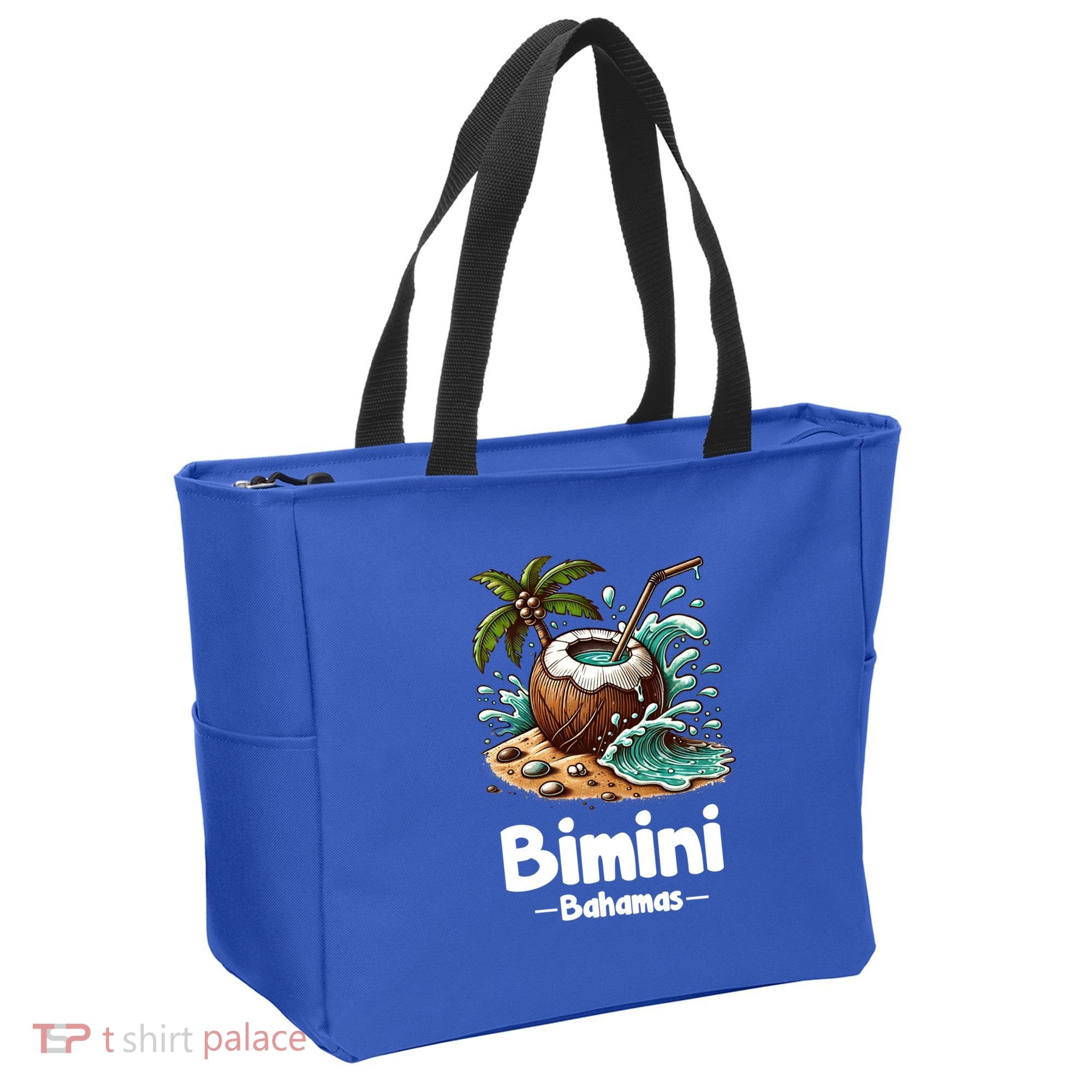 Bihimi Bahamas Souvenir Vacation Travel Reminder Gift Tote Bag