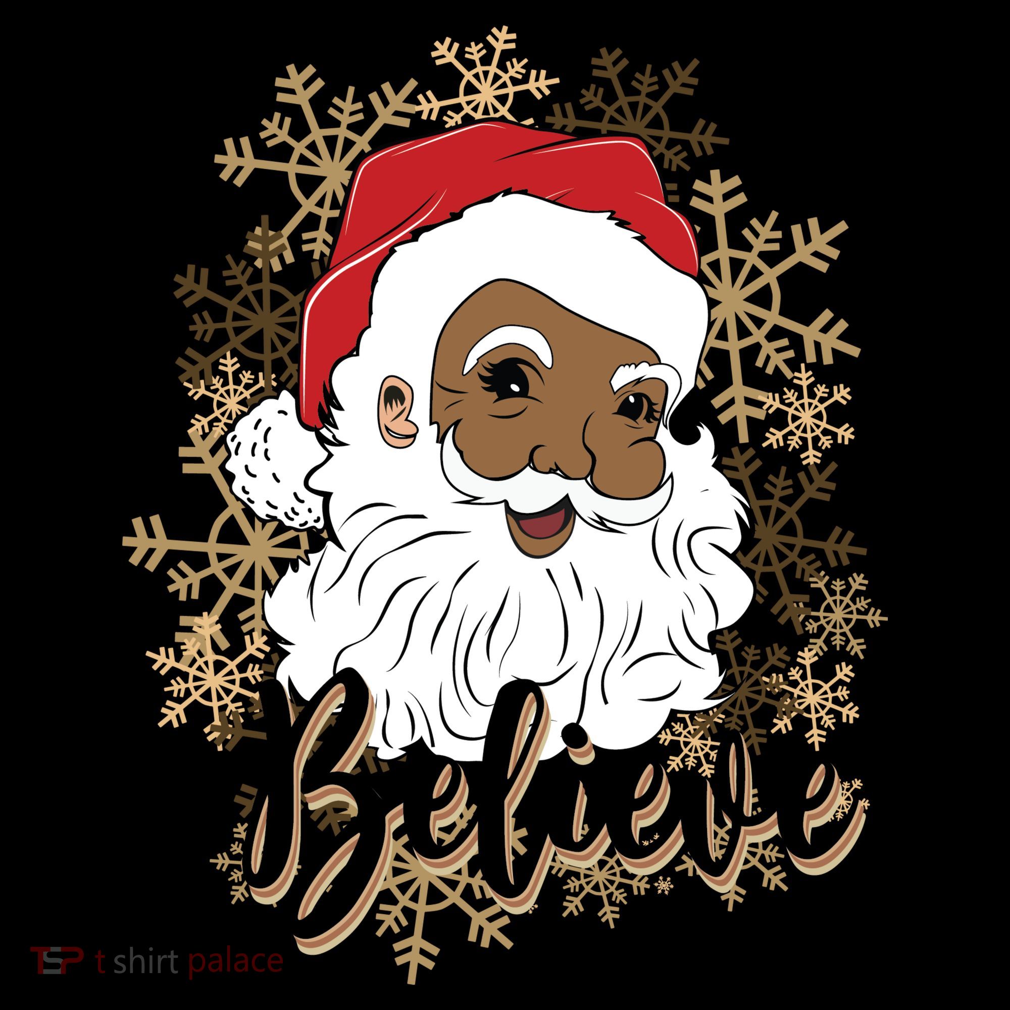 Black Believe Santa Claus Fun African American Santa Coffee Mug