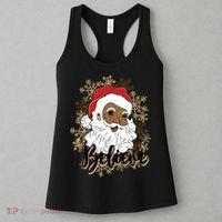 Black Believe Santa Claus Fun African American Santa Women's Tank Top thumb 3