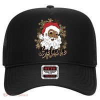 Black Believe Santa Claus Fun African American Santa Hat thumb 0