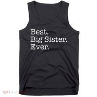 Best Big Sister Ever Tank Top thumb 0