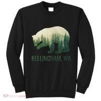 Bellingham Bear State Of Washington Pacific Nw Wildlife Sweatshirt thumb 0