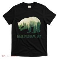 Bellingham Bear State Of Washington Pacific Nw Wildlife T-Shirt thumb 0