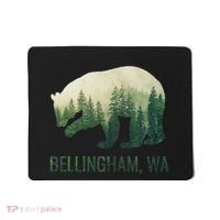 Bellingham Bear State Of Washington Pacific Nw Wildlife Mousepad thumb 0