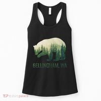 Bellingham Bear State Of Washington Pacific Nw Wildlife Women's Tank Top thumb 0