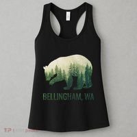 Bellingham Bear State Of Washington Pacific Nw Wildlife Women's Tank Top thumb 3