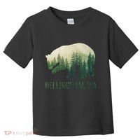 Bellingham Bear State Of Washington Pacific Nw Wildlife Toddler T-Shirt thumb 0