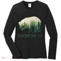 Bellingham Bear State Of Washington Pacific Nw Wildlife Women's Long Sleeve Shirt thumb 0