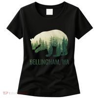 Bellingham Bear State Of Washington Pacific Nw Wildlife Women's T-Shirt thumb 0