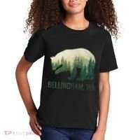 Bellingham Bear State Of Washington Pacific Nw Wildlife Kids T-Shirt thumb 2
