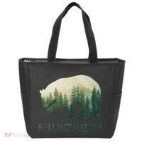 Bellingham Bear State Of Washington Pacific Nw Wildlife Tote Bag thumb 0