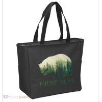 Bellingham Bear State Of Washington Pacific Nw Wildlife Tote Bag thumb 2