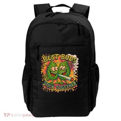 Best Buds Stick Together Marijuana Cannabis Weed Stoner Backpack
