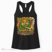Best Buds Stick Together Marijuana Cannabis Weed Stoner Women's Tank Top thumb 0