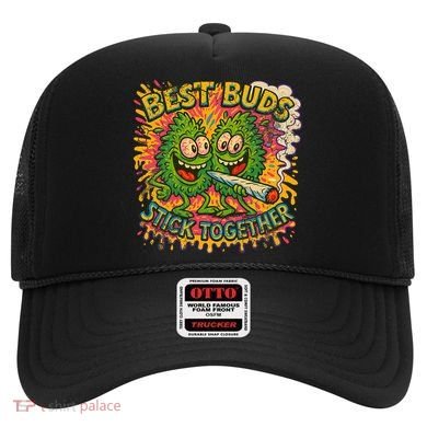 Best Buds Stick Together Marijuana Cannabis Weed Stoner Hat