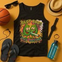 Best Buds Stick Together Marijuana Cannabis Weed Stoner Tank Top thumb 4