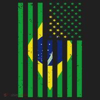 Brazil Brasil Soccer Usa America Flag Jersey Women Hat thumb 2