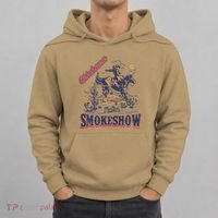 Boho Bull Skull Cow Oklahoma Smokeshow Western Country Hoodie thumb 0