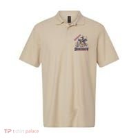 Boho Bull Skull Cow Oklahoma Smokeshow Western Country Polo thumb 0