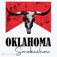 Boho Bull Skull Cow Oklahoma Smokeshow Western Country Beanie thumb 2