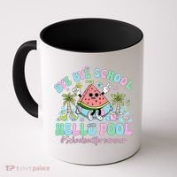 Bye Bye School Hello Pool Schools Out For Summer Teacher Coffee Mug thumb 0